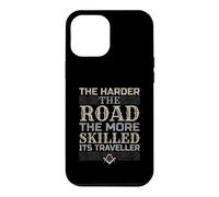 Custodia per iPhone 12 Pro Max Più difficile è la strada più abile è il viaggiatore Mason