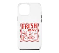 Custodia per iPhone 12 Pro Max Pizza Satan "Fresh Hell" Satan Occult Satanic Lucifer