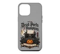 Custodia per iPhone 12 Pro Max Poeti morti e zucche Poetcore Lettura Halloween