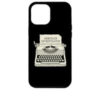 Custodia per iPhone 12 Pro Max Poltrona Detective True Crime Enthusiast Crime Sleuth