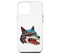 Custodia per iPhone 12 Pro Max Popoli indigeni orgogliosi animali selvatici coyote lupo uomo