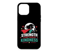 Custodia per iPhone 12 Pro Max Positive Quote woman Strength Flows Through Kindness