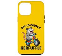 Custodia per iPhone 12 Pro Max Possum Off to Cause A Kerfuffle Funny Opossum