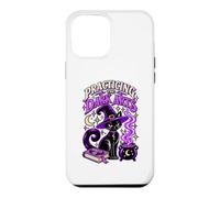 Custodia per iPhone 12 Pro Max Praticare le arti oscure strega gatto nero Halloween