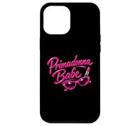 Custodia per iPhone 12 Pro Max Primadonna Babe Woman Tee Pink Shades Rossetto e Attitude