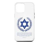 Custodia per iPhone 12 Pro Max Psalms 122:6-9 Star of David Israel Bible Verse German