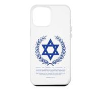 Custodia per iPhone 12 Pro Max Psalms 122:6-9 Star of David Israel Bible Verse Greek