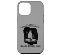Custodia per iPhone 12 Pro Max Qualcuno Cool Waddles In Penguin Confidence