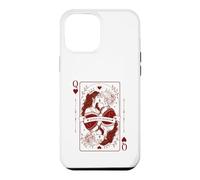 Custodia per iPhone 12 Pro Max Queen Hearts Orgoglio Lesbico | Romance Gothic LGBTQ