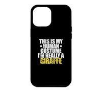 Custodia per iPhone 12 Pro Max Questo è il mio costume umano I'm Really a Giraffe