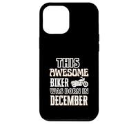 Custodia per iPhone 12 Pro Max Questo fantastico motociclista è nato a dicembre regalo di compleanno