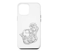Custodia per iPhone 12 Pro Max Quetzalcoatl. Serpente piumato. Olmeco. Mesoamericano. Messico