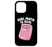 Custodia per iPhone 12 Pro Max Ragazza Matematica È Vero Calcolo Algebra Logica Matematica Amante