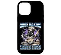 Custodia per iPhone 12 Pro Max Rage Baking salva vite divertente gatto arrabbiato casa panettieri