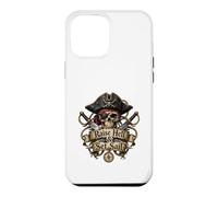 Custodia per iPhone 12 Pro Max Raise Hell & Set Sail Pirate Skull - Avventura nautica
