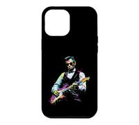 Custodia per iPhone 12 Pro Max Rave Presidente Abe Lincoln Suonare Chitarra Grafica EDM Art