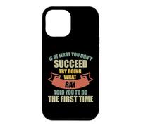 Custodia per iPhone 12 Pro Max RAY Personalized Name Shirt RAY First Name