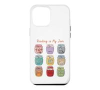 Custodia per iPhone 12 Pro Max Reading is My Jam Bookworm Generi letterari Vasetti
