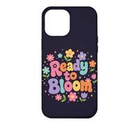 Custodia per iPhone 12 Pro Max Ready To Bloom Amante della Lettura Floreale Retro Bookworm