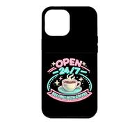 Custodia per iPhone 12 Pro Max Realizzato da Coffee Vintage Cafe Sign Graphic
