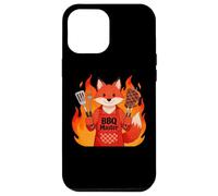 Custodia per iPhone 12 Pro Max Red Fox Cooking Grill BBQ Funny Gift Red Fox