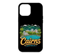 Custodia per iPhone 12 Pro Max Regalo disegnato a mano del punto di riferimento del souvenir di viaggio di Cairns Australia