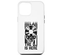 Custodia per iPhone 12 Pro Max Relax The DJ Is Here LP Gothic Skull per amanti del disco in vinile