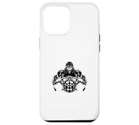 Custodia per iPhone 12 Pro Max Release The Beast, Sollevatore pesi Palestra Uomo forte Body Builder
