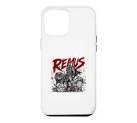 Custodia per iPhone 12 Pro Max Remus Guerriero Con Lupo Duo Fratres Una Urbs
