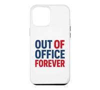 Custodia per iPhone 12 Pro Max Retirement Funny Party Quote Out Of Office Forever