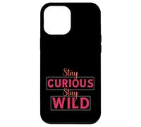 Custodia per iPhone 12 Pro Max Retro Adventure Typography Inspirational Positive Quote Fun
