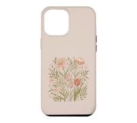Custodia per iPhone 12 Pro Max Retro Animal Print Wildflower Flowers Boho Floral Aesthetic