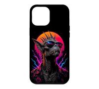 Custodia per iPhone 12 Pro Max Retro Chupacabra Leggenda Creatura Mistero Mostro Opera D'arte