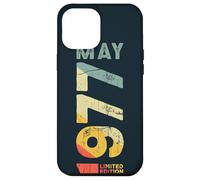 Custodia per iPhone 12 Pro Max Retro Vintage maggio 1977 Anno 1977 Vintage 1977 Dal 1977