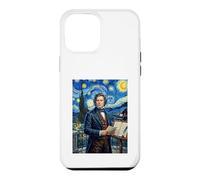 Custodia per iPhone 12 Pro Max Robert Schumann Compositore Pianista