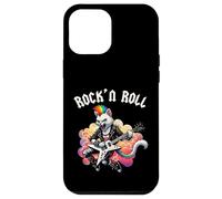 Custodia per iPhone 12 Pro Max Rock'n Roll Boys Cat Rockstar, Punk Goth Band, Kids Boys