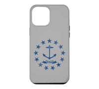 Custodia per iPhone 12 Pro Max RODE ISOLA STATO BANDIERA (DISTRESSED BLU) PROVIDENCE RODE