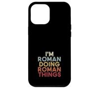 Custodia per iPhone 12 Pro Max Roman Name Roman Personalized Name First Given