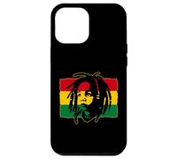 Custodia per iPhone 12 Pro Max Roots Reggae Baby Rasta Bandiera Rastafari Leone di Juda