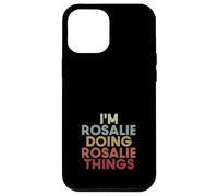 Custodia per iPhone 12 Pro Max Rosalie Name Rosalie Personalized Name First Given