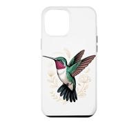 Custodia per iPhone 12 Pro Max Ruby-Throated Hummingbird Garden Bird Birder