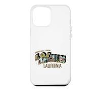 Custodia per iPhone 12 Pro Max Saluti vintage da Los Angeles California