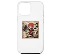 Custodia per iPhone 12 Pro Max Samurai Axolotl Japanese Vintage Funny Gifts Graphic Art