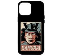 Custodia per iPhone 12 Pro Max Samurai giapponese Ukiyo-e Anime Retro Giappone Bushido Souvenir