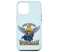 Custodia per iPhone 12 Pro Max San Michele Arcangelo è il mio Wingman Catholic Art St