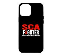 Custodia per iPhone 12 Pro Max SCA Awareness Fighter - Consapevolezza improvvisa dell'arresto cardiaco