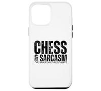 Custodia per iPhone 12 Pro Max Scacchi e Sarcasmo Giocatore Scacchi Divertenti