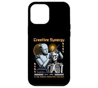 Custodia per iPhone 12 Pro Max Sci Fi Creative Synergy AI Umani Innovare Insieme