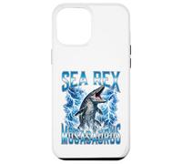 Custodia per iPhone 12 Pro Max Sea Rex Mosasaurus Ocean Predator Dinosaur Ragazzi