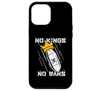 Custodia per iPhone 12 Pro Max Segno di protesta No Kings No Wars